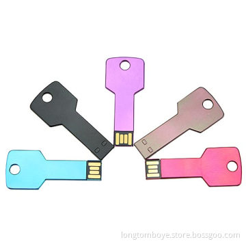 2013 China hotsales metal key shape usb flash drive